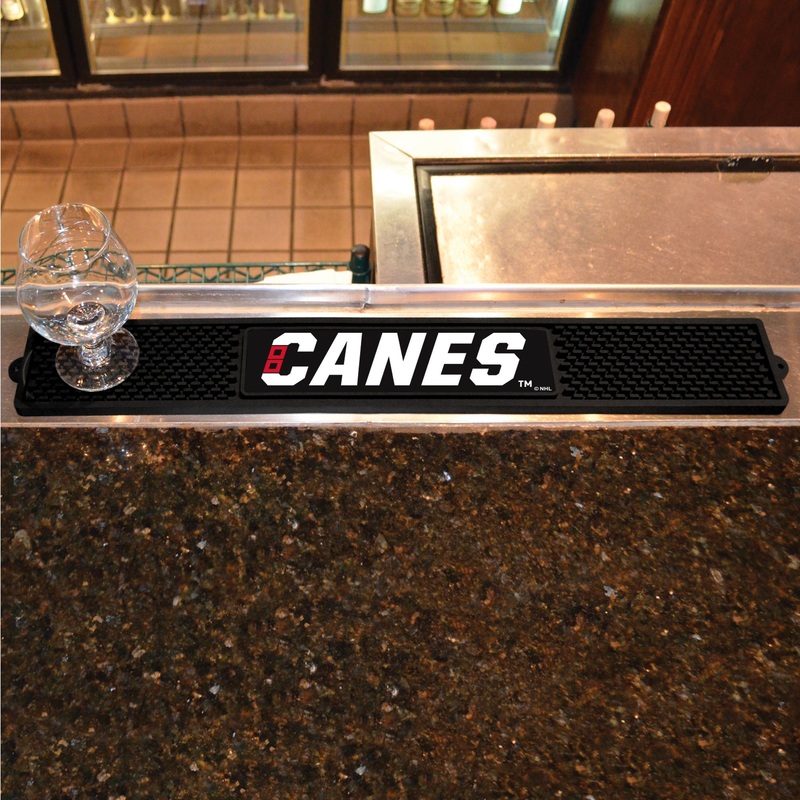 Fanmats Carolina Hurricanes Bar Drink Mat – 3.25 x 24