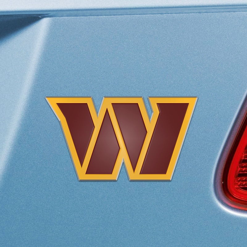 Fanmats Washington Commanders 3D Color Metal Emblem