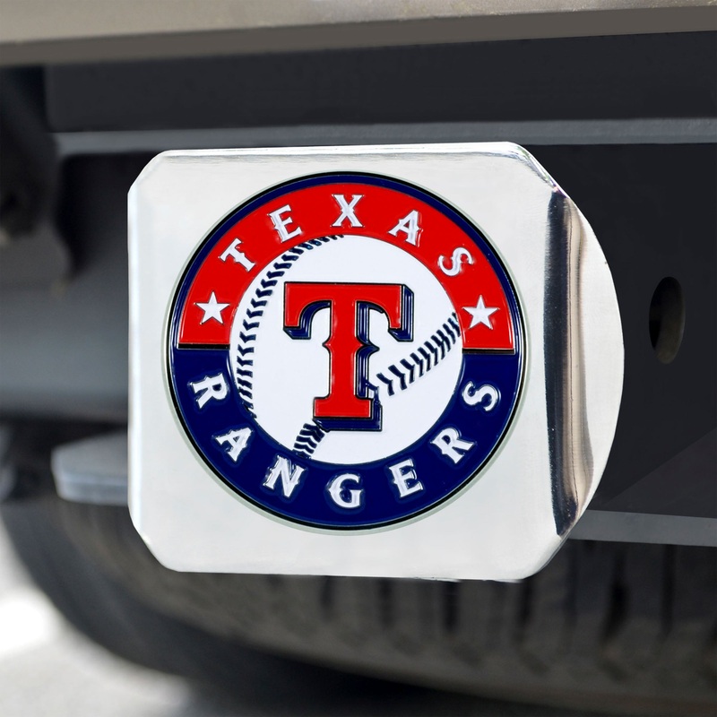 Fanmats Texas Rangers Hitch Cover – 3D Color Emblem