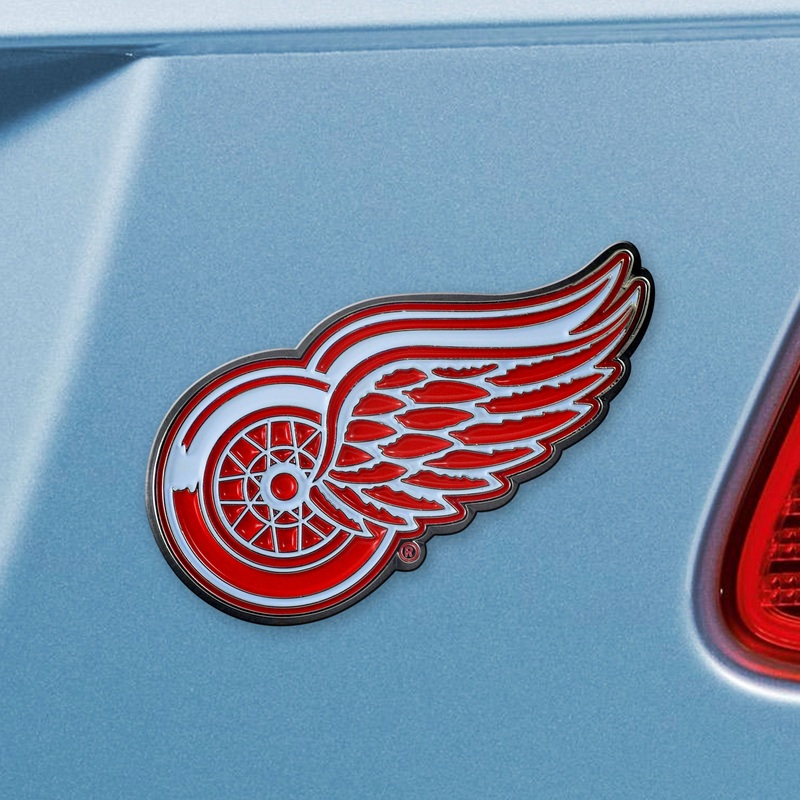 Fanmats Detroit Red Wings 3D Color Metal Emblem