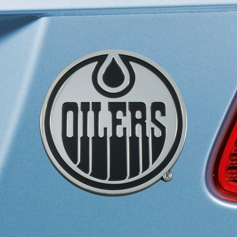 Fanmats Edmonton Oilers 3D Chrome Metal Emblem