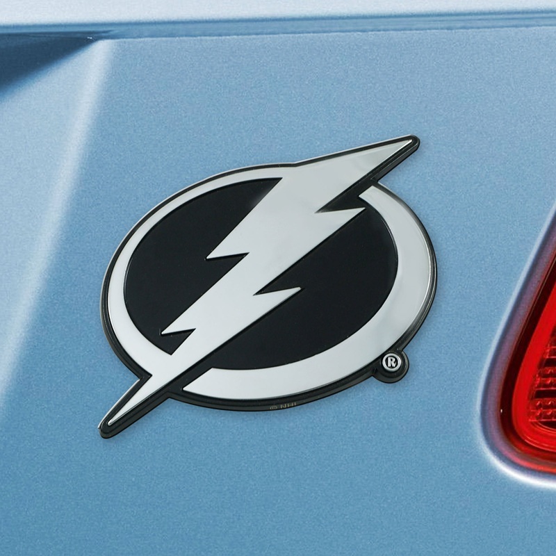 Fanmats Tampa Bay Lightning 3D Chrome Metal Emblem