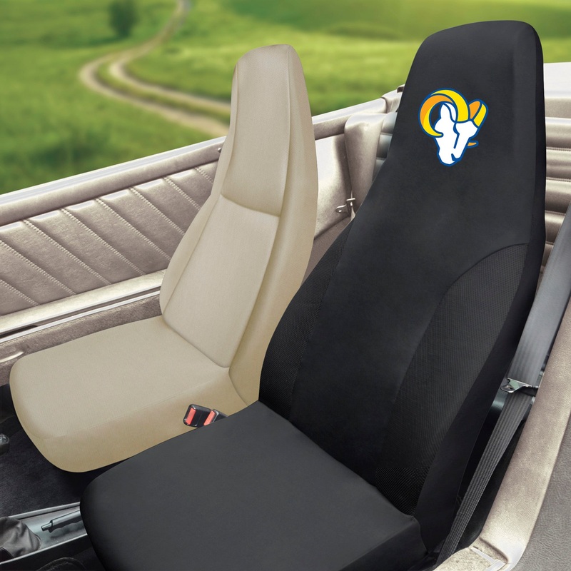 Fanmats Los Angeles Rams Embroidered Seat Cover