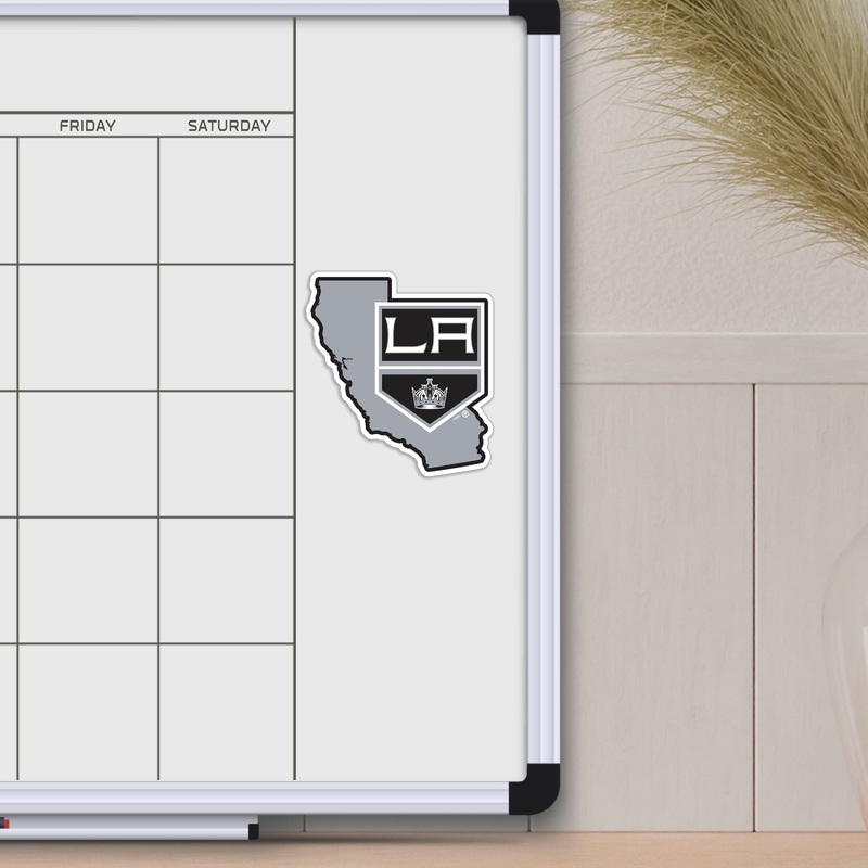 Fanmats Los Angeles Kings Team State Shape Decal Sticker
