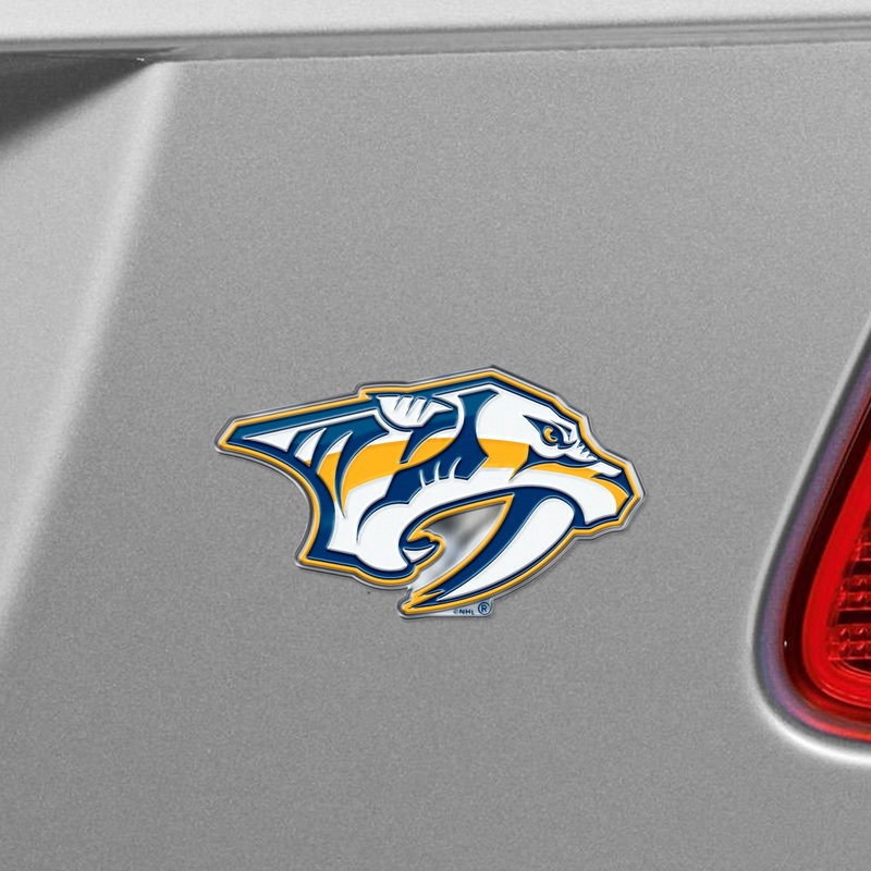 Fanmats Nashville Predators Heavy Duty Aluminum Embossed Color Emblem