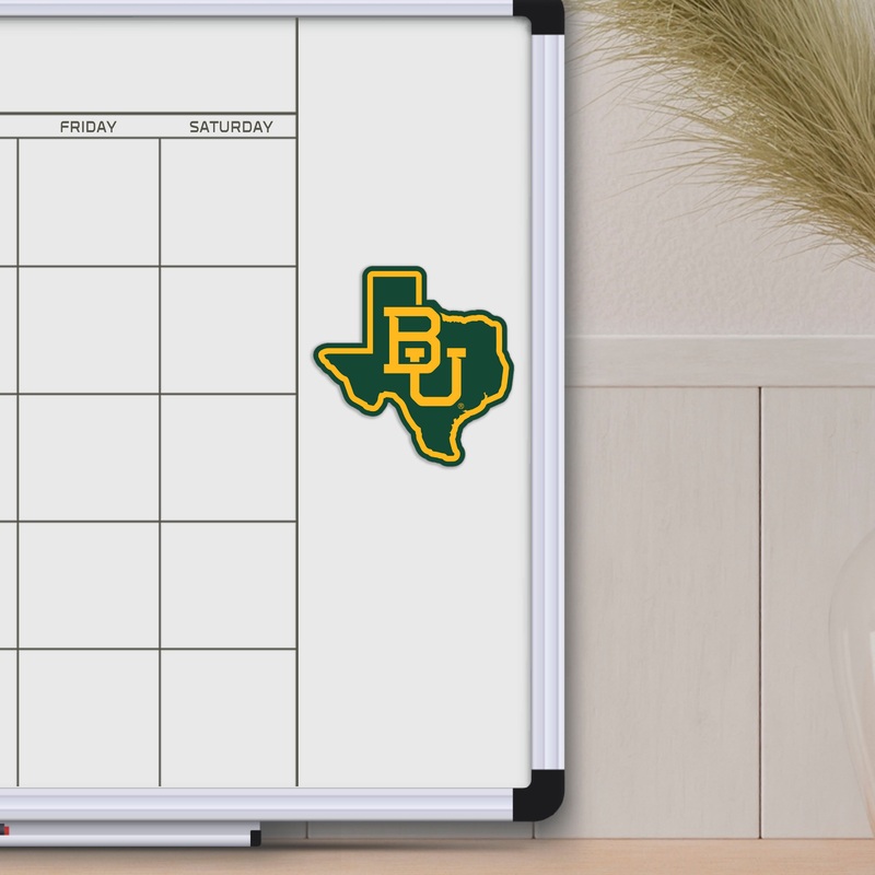 Fanmats Baylor Bears Team State Shape Decal Sticker