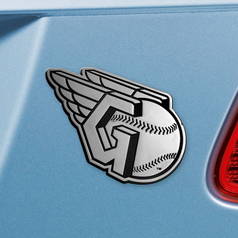 Fanmats Cleveland Guardians 3D Chrome Metal Emblem