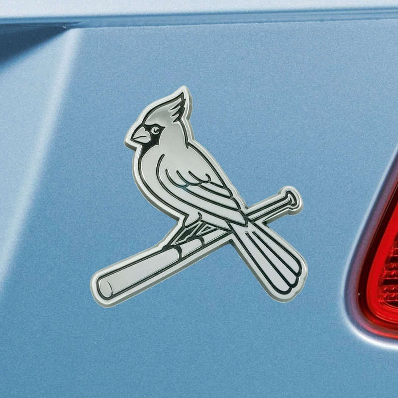 Fanmats St. Louis Cardinals 3D Chrome Metal Emblem