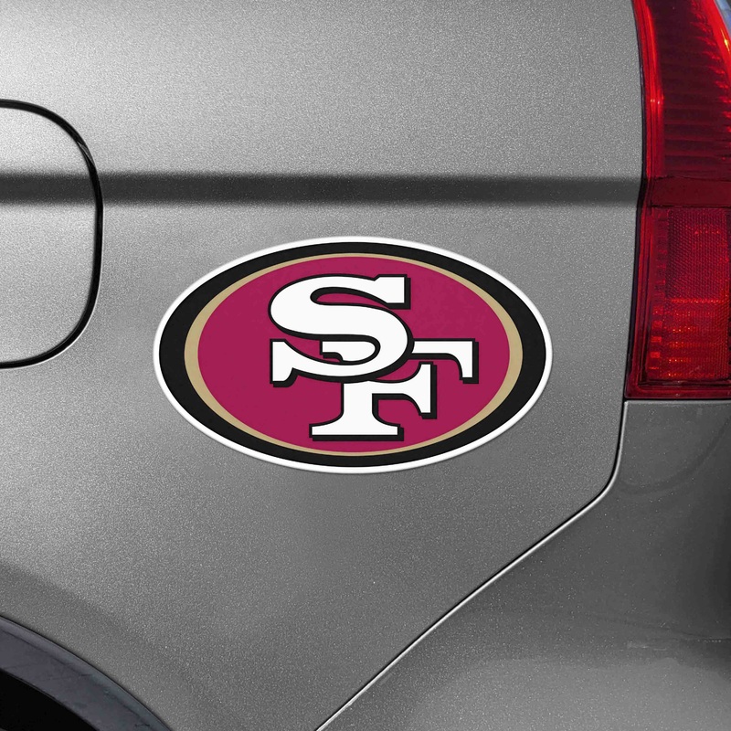 Fanmats San Francisco 49ers Large Team Logo Magnet 8.7 x 8.3