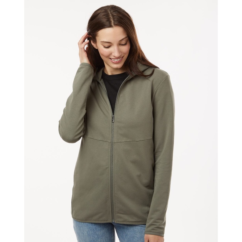 Independent Trading Co. Women’s Perform Full-Zip Hooded Sweatshirt