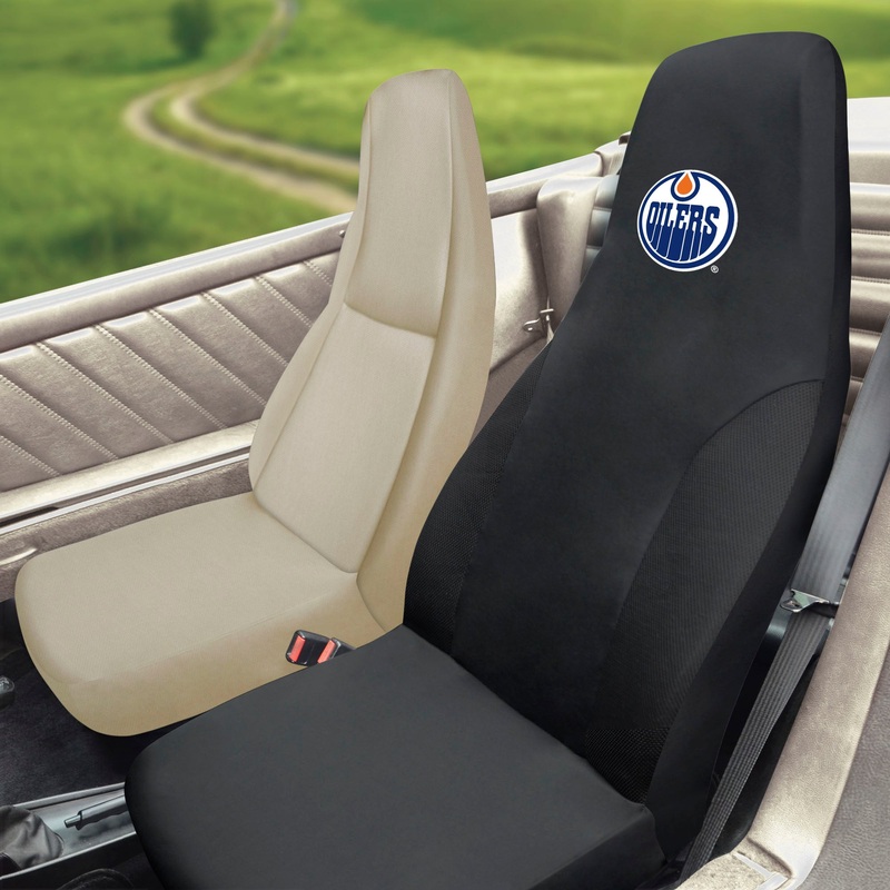 Fanmats Edmonton Oilers Oilers Embroidered Seat Cover