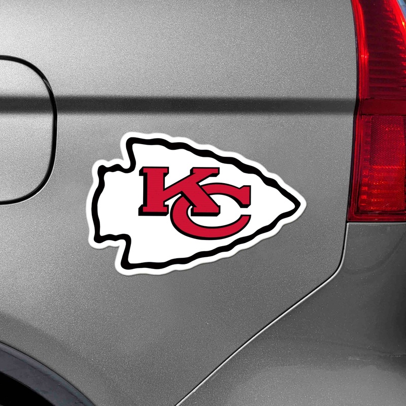 Fanmats Kansas City Chiefs Large Team Logo Magnet 8.7×8.3