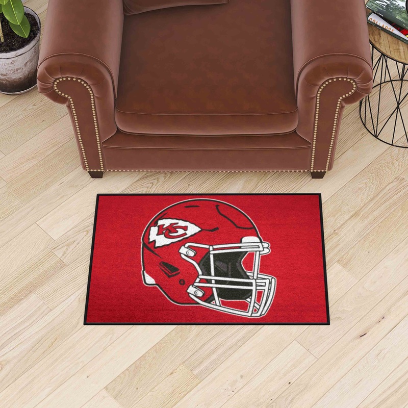 Fanmats Kansas City Chiefs Starter Mat Accent Rug – 19 x 30, Helmet Logo