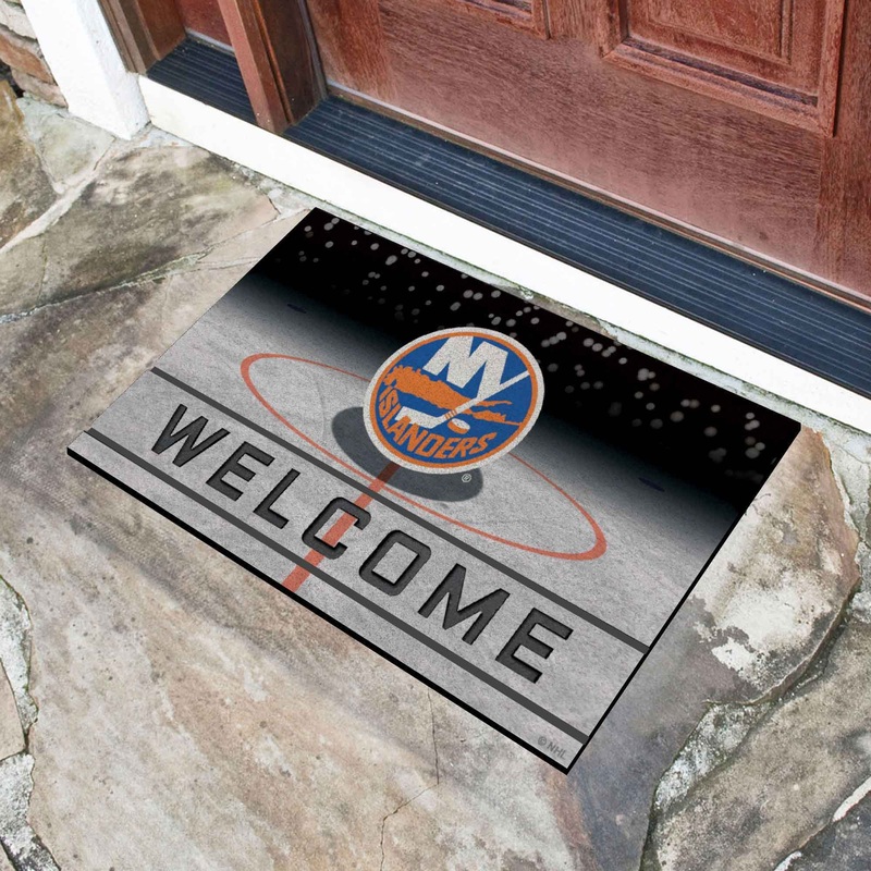 Fanmats New York Islanders Rubber Door Mat – 18 x 30
