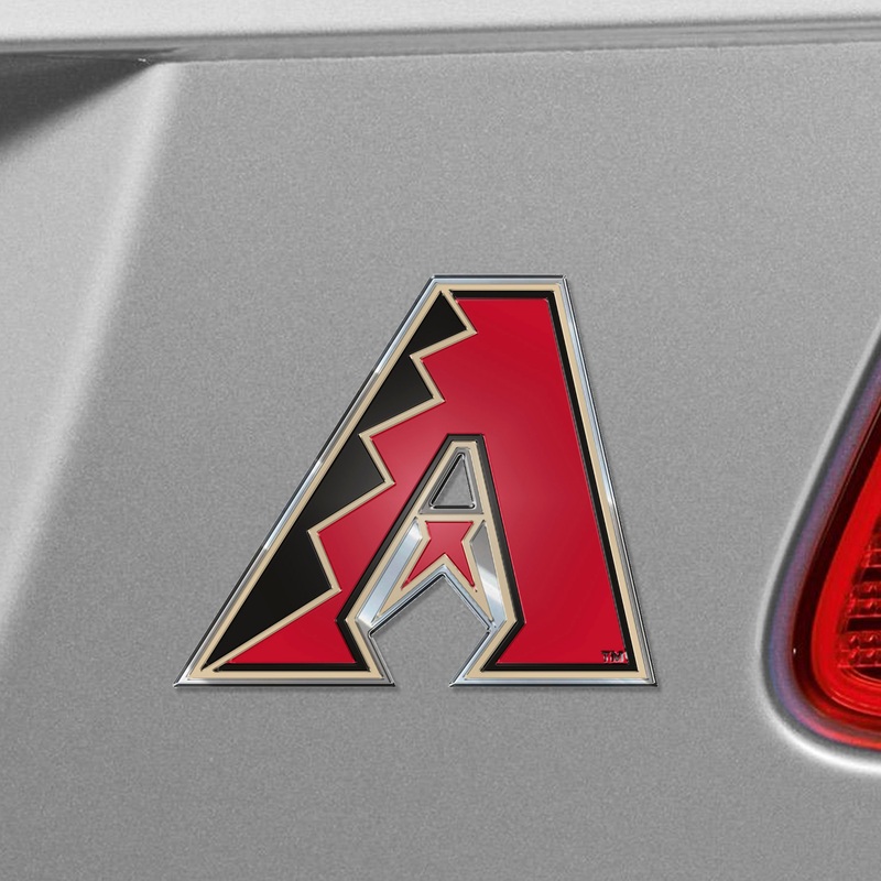 Fanmats Arizona Diamondbacks Heavy Duty Aluminum Embossed Color Emblem