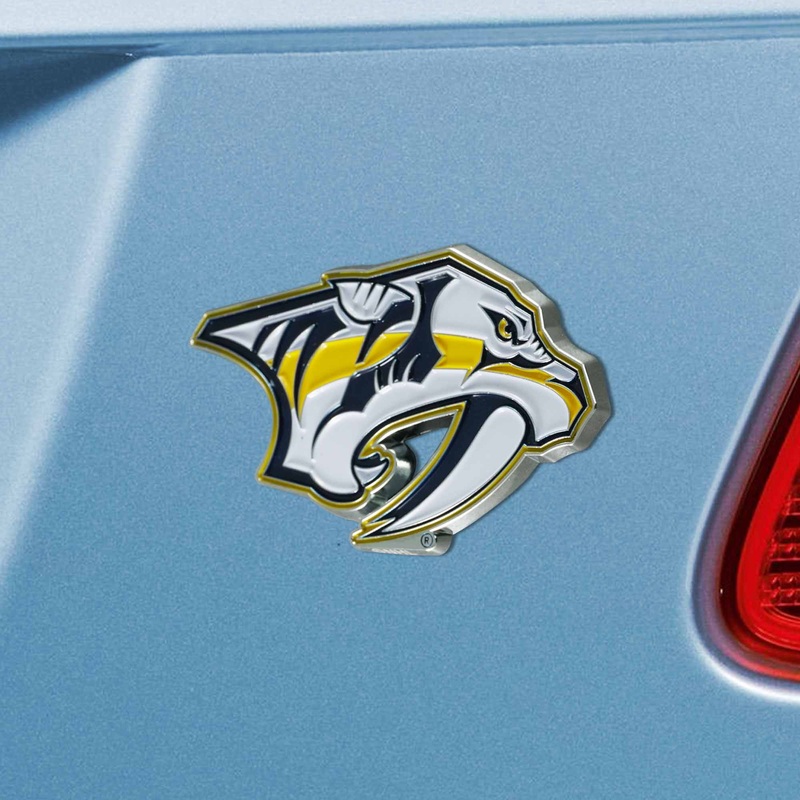 Fanmats Nashville Predators 3D Color Metal Emblem