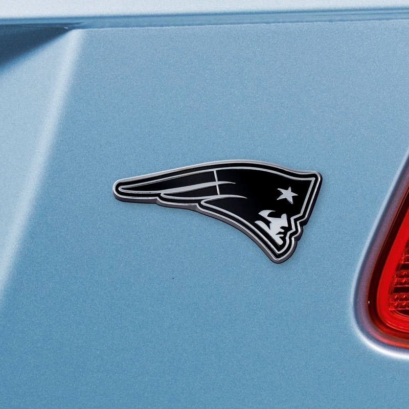 Fanmats New England Patriots 3D Chrome Metal Emblem