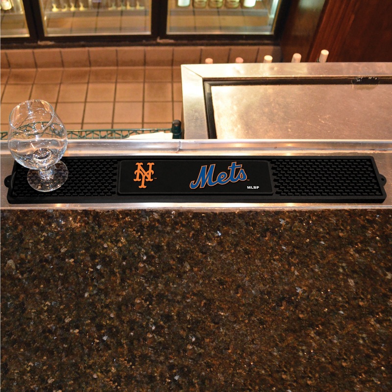 Fanmats New York Mets Bar Drink Mat – 3.25 x 24
