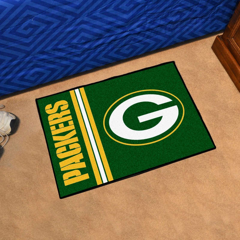 Fanmats Green Bay Packers Starter Mat Accent Rug Uniform Style – 19 x 30