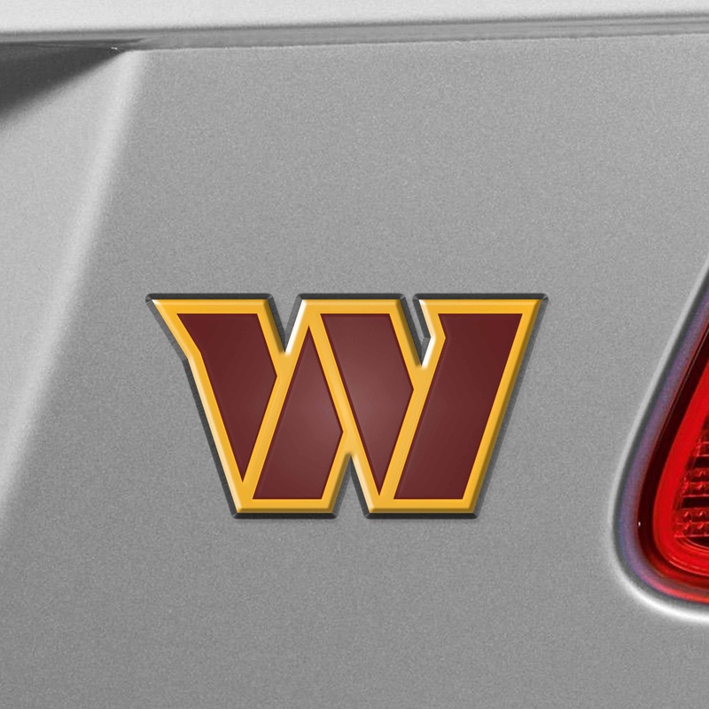 Fanmats Washington Commanders Heavy Duty Aluminum Embossed Color Emblem