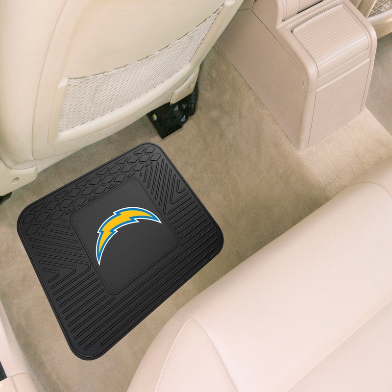 Fanmats Los Angeles Chargers Back Seat Car Utility Mat – 14 x 17
