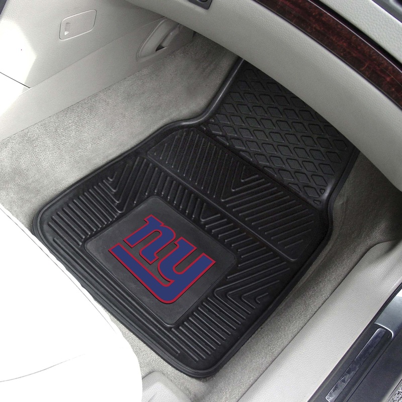 Fanmats New York Giants Heavy Duty Car Mat Set – 2 Pieces