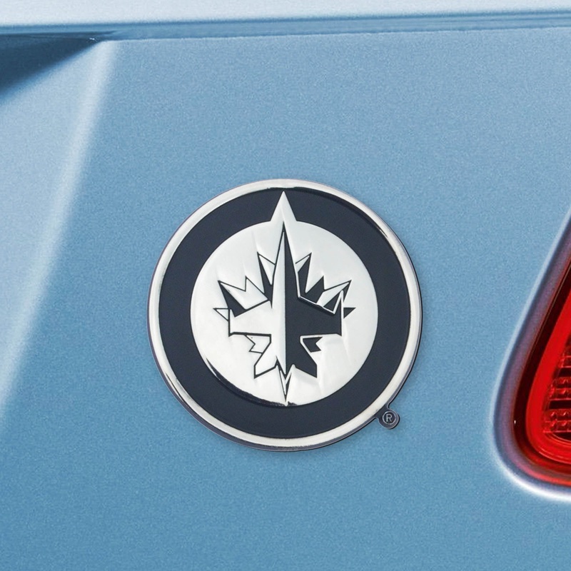 Fanmats Winnipeg Jets 3D Chrome Metal Emblem