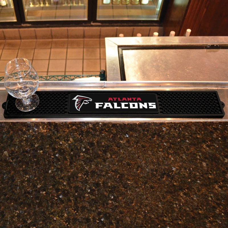 Fanmats Atlanta Falcons Bar Drink Mat – 3.25 x 24