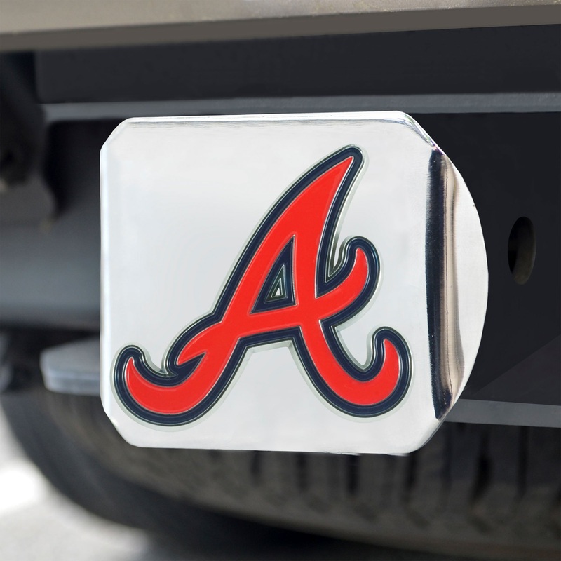Fanmats Atlanta Braves Hitch Cover – 3D Color Emblem