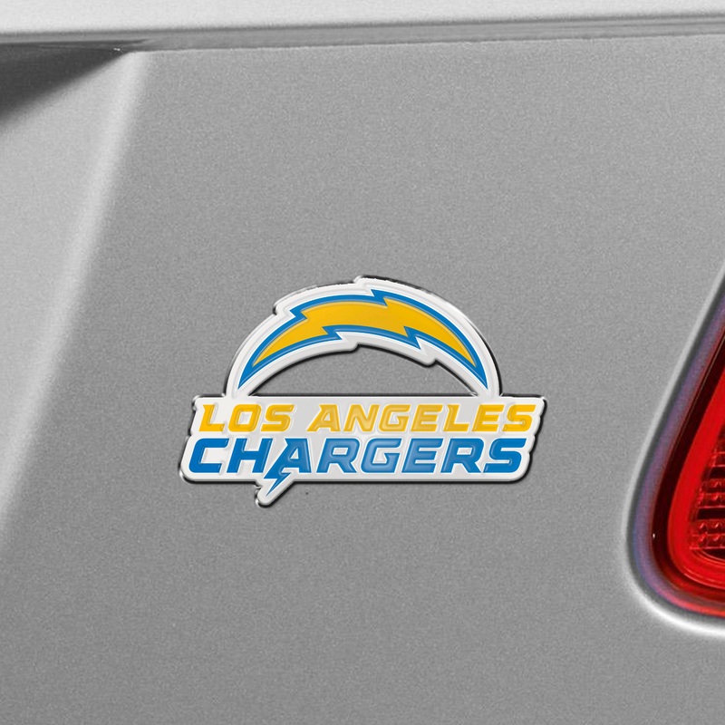 Fanmats Los Angeles Chargers Heavy Duty Aluminum Embossed Color Emblem – Alternate San Diego