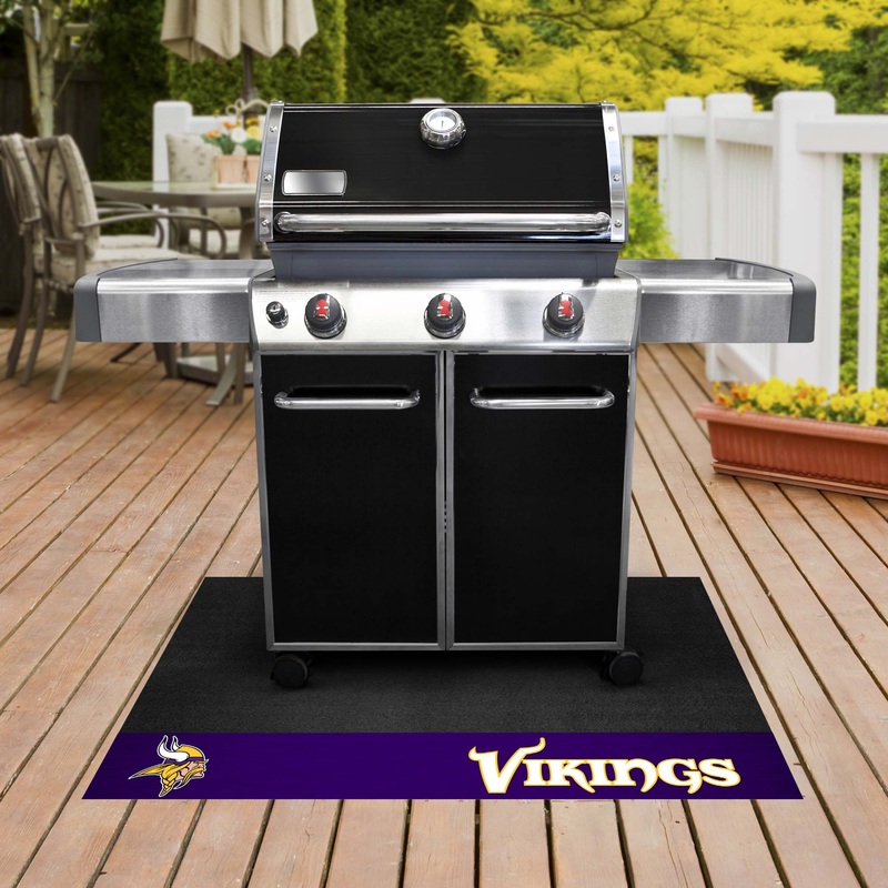 Fanmats Minnesota Vikings Vinyl Grill Mat – 26 x 42