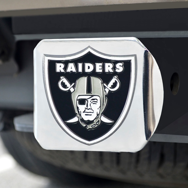 Fanmats Las Vegas Raiders Hitch Cover – 3D Color Emblem
