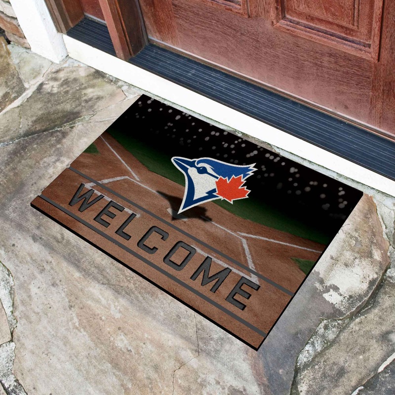 Fanmats Toronto Blue Jays Rubber Door Mat – 18 x 30