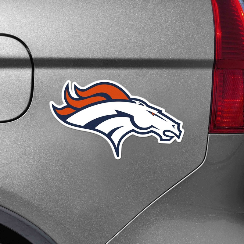 Fanmats Denver Broncos Large Team Logo Magnet 8.7 x 8.3