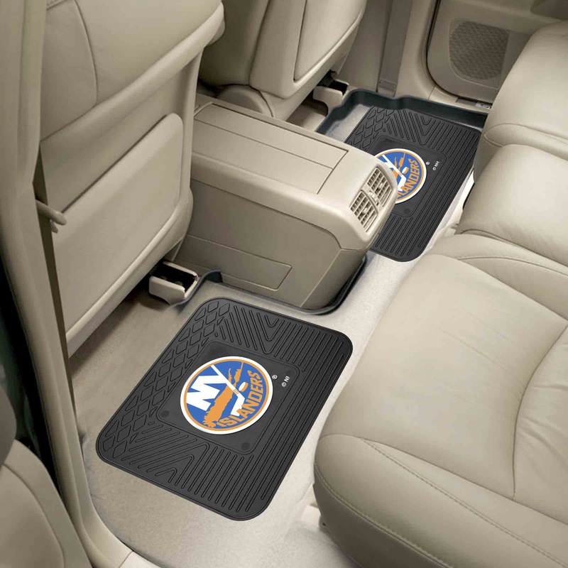 Fanmats New York Islanders Back Seat Car Utility Mats – 2 Piece Set