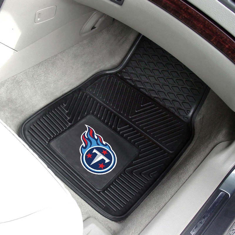 Fanmats Tennessee Titans Heavy Duty Car Mat Set – 2 Pieces