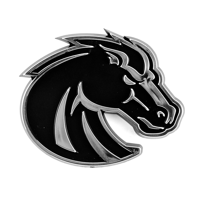 Fanmats Boise State Broncos Molded Chrome Plastic Emblem