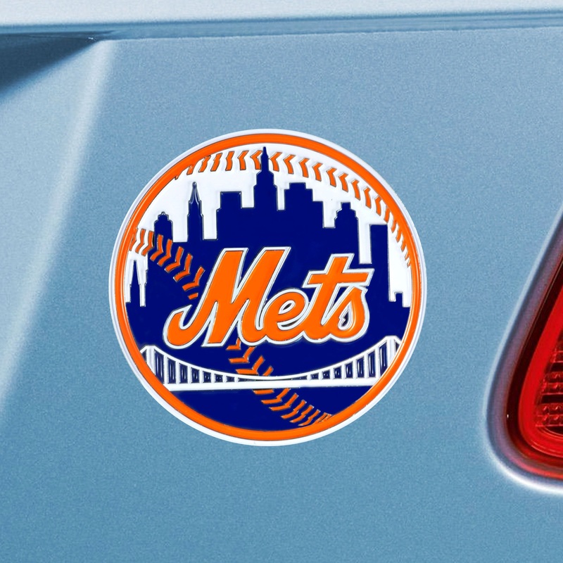 Fanmats New York Mets 3D Color Metal Emblem