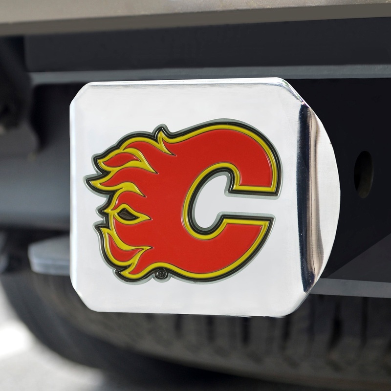 Fanmats Calgary Flames Hitch Cover – 3D Color Emblem