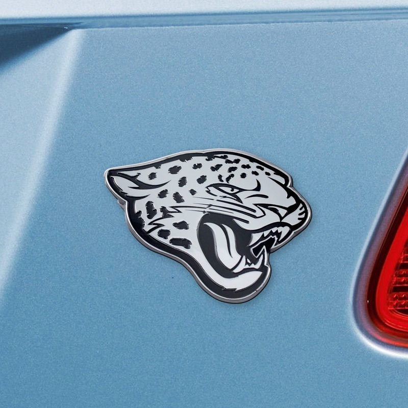 Fanmats Jacksonville Jaguars 3D Chrome Metal Emblem