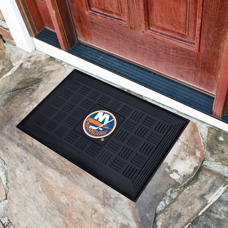 Fanmats New York Islanders Heavy Duty Vinyl Medallion Door Mat – 19.5 x 31
