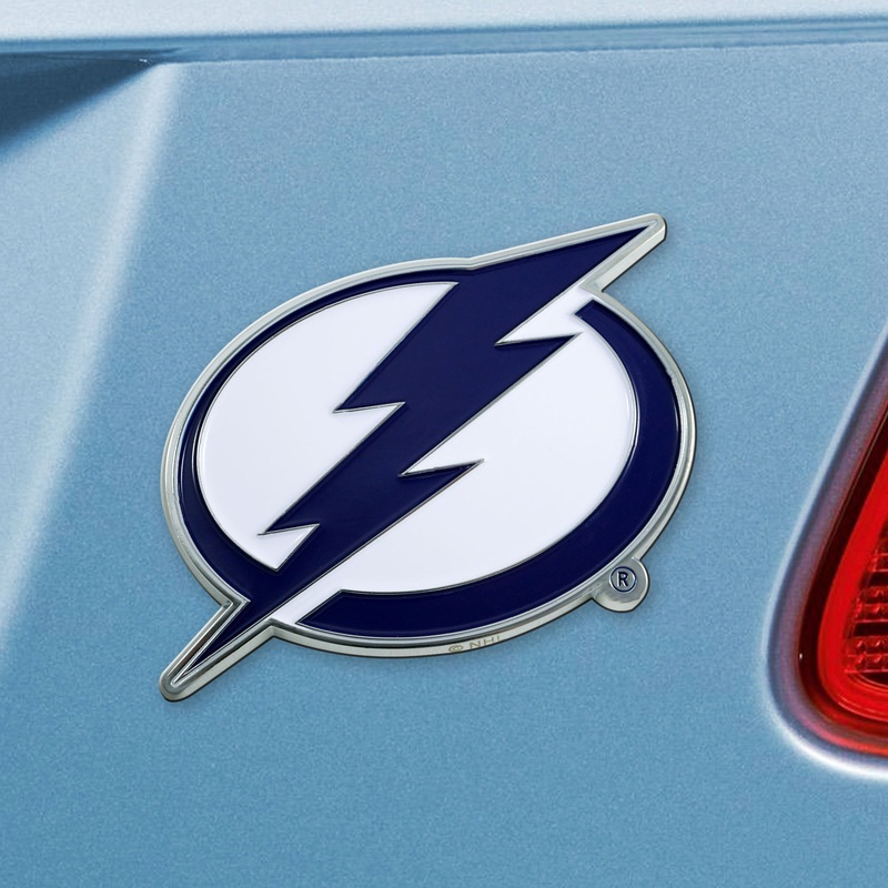 Fanmats Tampa Bay Lightning 3D Color Metal Emblem
