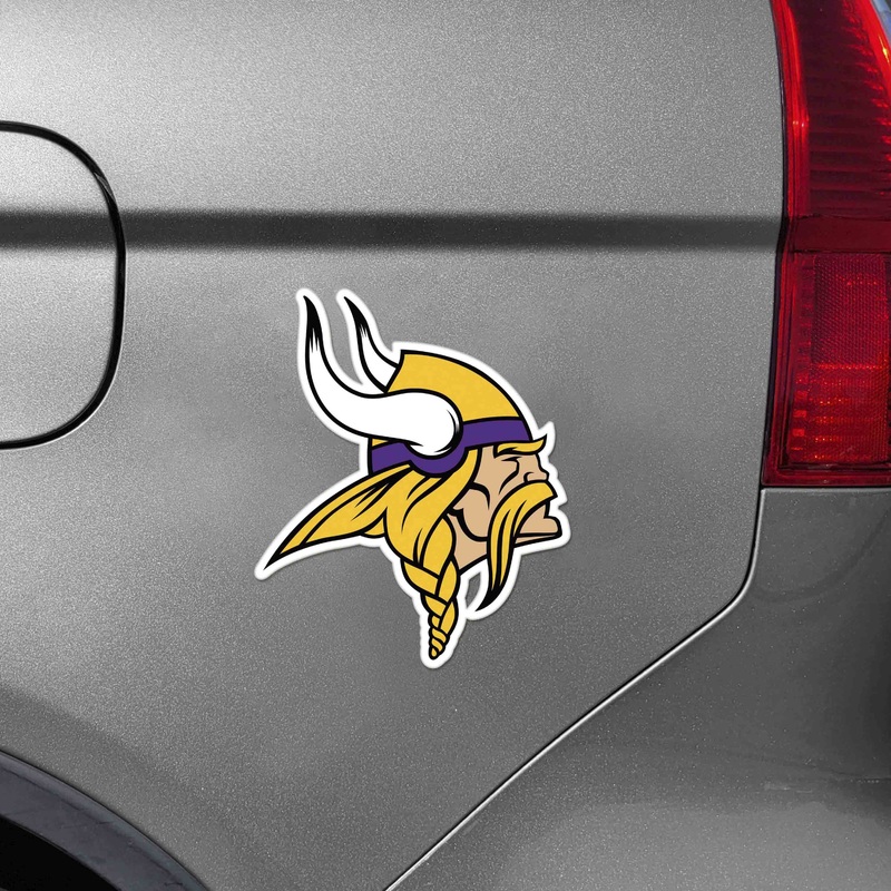 Fanmats Minnesota Vikings Large Team Logo Magnet 8.7 x 8.3