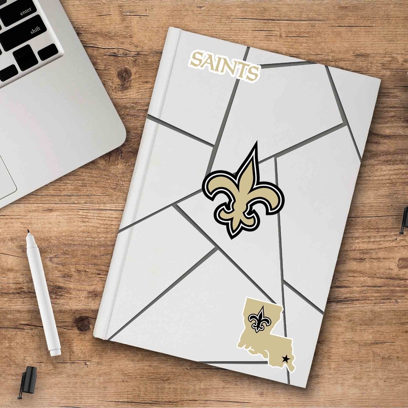 Fanmats New Orleans Saints 3 Piece Decal Sticker Set