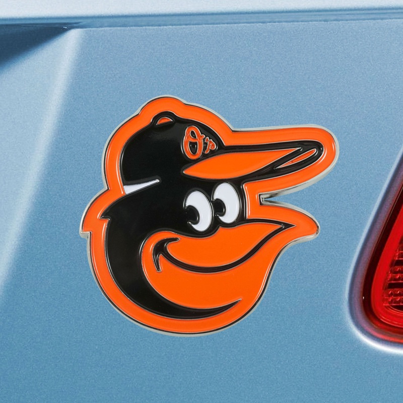 Fanmats Baltimore Orioles 3D Color Metal Emblem