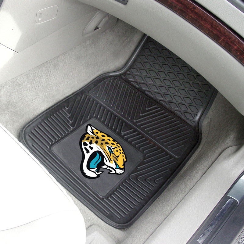 Fanmats Jacksonville Jaguars Heavy Duty Car Mat Set – 2 Pieces