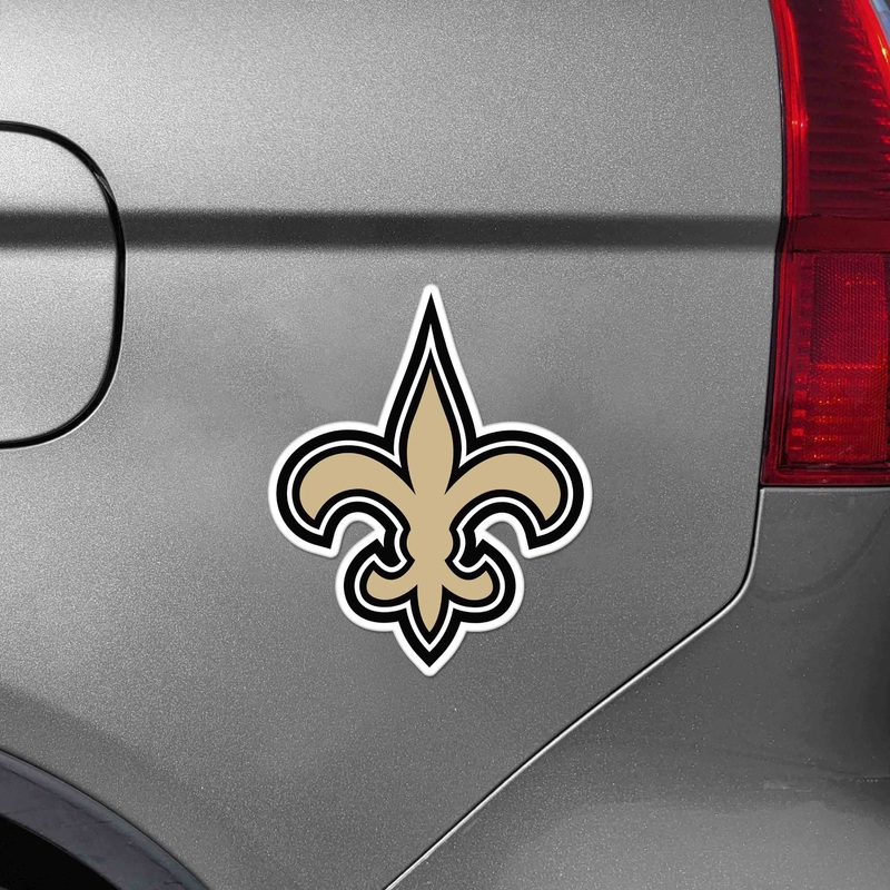 Fanmats New Orleans Saints Large Team Logo Magnet 10 (8.7329 x 8.3078)