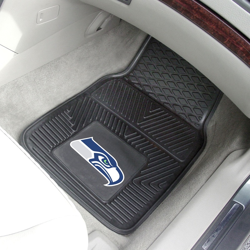 Fanmats Seattle Seahawks Heavy Duty Car Mat Set – 2 Pieces