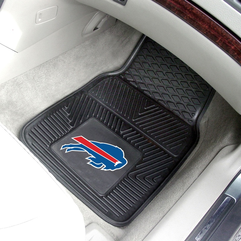 Fanmats Buffalo Bills Heavy Duty Car Mat Set – 2 Pieces