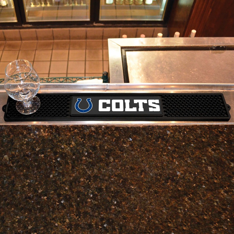 Fanmats Indianapolis Colts Bar Drink Mat – 3.25 x 24